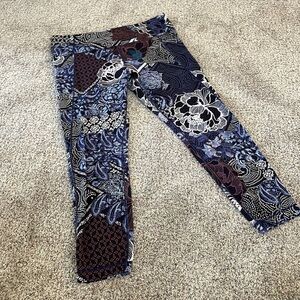 Athleta large leggings printed